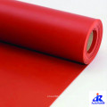 Feuille en caoutchouc de silicone de couleur rouge de prix usine, feuille rouge foncé de silicone de couleur